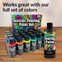 Black Pouring Paint Acrylic Pouring for Pour Art and Flow Painting 8oz 236 ml Bottle Mars Black...