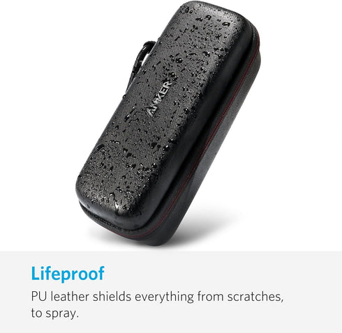 Anker SoundCore Official Travel Case (for Anker SoundCore/SoundCore 2 Bluetooth Speaker ONLY) - PU Leather Premium Protection Carry Case...