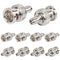 XRDS -RF BNC Compression Connector for RG59 Coaxial Cable BNC Male RG59 Connectors for CCTV, SDI, HD-SDI, Siamese, Security Camera(Pack of 10)...