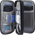 Electronics Accessories Organizer Pouch Bag, Travel Universal Organizer for Cable, Charger, Phone, SD Card, Business Travel Gadget Bag...