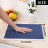 Homaxy 100% Cotton Terry Kitchen Dish Cloths, Ultra Soft and Absorbent Dish Towels for Kitchen, Suitable for Drying and Washing Dishes, 6 Pack, 12...
