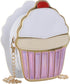 QZUnique Food Shape Cross Body Bag PU Cartoon Purse Ice Cream Sholuder Bag Handbag with Removable Chain...