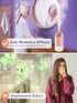 One Fire Lavender Scent Diffuser Waterless Diffuser, 4 Mist Scent Diffusers for Home Bathroom Diffuser Last 90 Days, 1800mAh Battery Operated Diff...