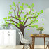 Amaonm Removable Cartoon Giant Brown Tree Wall Decals DIY Leaves Wall Sticker Peel and Stick Wall Decor for Nursery Kids Girls Nursery Room Bedroo...