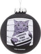 Tree Buddees Hilarious Cat Mugshot - Knocked Down The Xmas Tree Funny Glass Christmas Ornament...