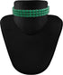 I Jewels Handcrafted 3 Layer Light Weighted Beaded Choker For Women (ML251)...
