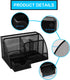 Desk Organizer, Office Supplies Desk Organization Accessories Pen Holder Organizers Set Multi-Functional Mesh Storage Caddy with 6 Compartments + ...