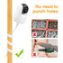 HiPP Baby Monitor Mount Camera Shelf Compatible with VAVA and Most Other Baby Monitors, Universal Flexible Baby Camera Holder, Securely Attaches t...