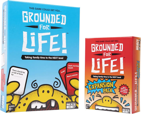 WHAT DO YOU MEME? Grounded for Life Expansion Pack – The Ultimate Kid Game – Designed to be Added to Grounded for Life Core Card Game – Ages 8+...