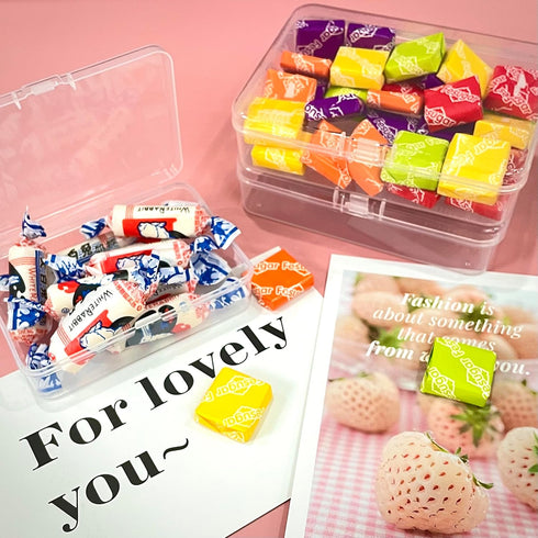 16pcs Small Plastic Organizer Storage Boxes 4 Sizes Rectangle Clear Plastic Organizer Storage Box Mini Mini Empty Containers with Lids for Beads, ...