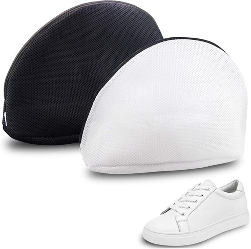 GOGOODA 2PCS Shoe Wash Bags Multi-use Laundry Mesh Bags for Sneaker, Flat Shoes, etc...