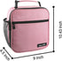 Hap Tim lunchbox for Adult, Insulated Lunch Bag for Women, Reusable Lunch Box, Spacious Lunchbag, Pink (18654-PK)...