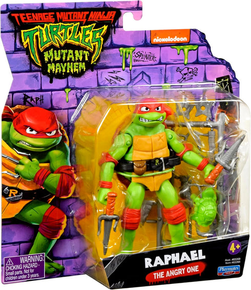 Teenage Mutant Ninja Turtles: Mutant Mayhem 4.6” Raphael Basic Action Figure by Playmates Toys...