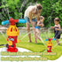Summer Sprinkler Outside Toys for Toddlers Kids,Outdoor Play Equipment Backyard with Roating Spray Nozzles,Outdoor Play Outside Toys Attaches to G...