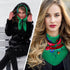 4 Pcs Russian Ethnic Scarf Square Hair Head Scarves Printed Polyester Flower Neck Scarf Women Square Scarf Head Scarf for Women Girls...