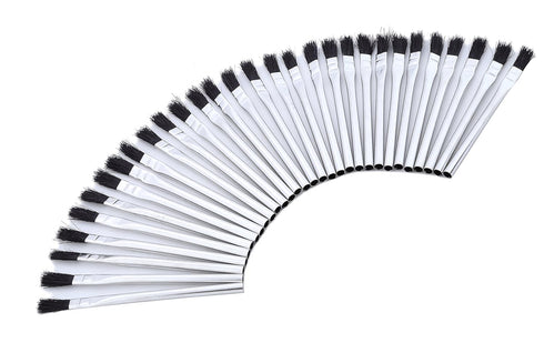 Acid/Flux Brush, Tin Ferrule, Soft Plastic Hair, 4.5 Inch Length, 5/16 Inch Width ?Pack of 30 Pieces)...
