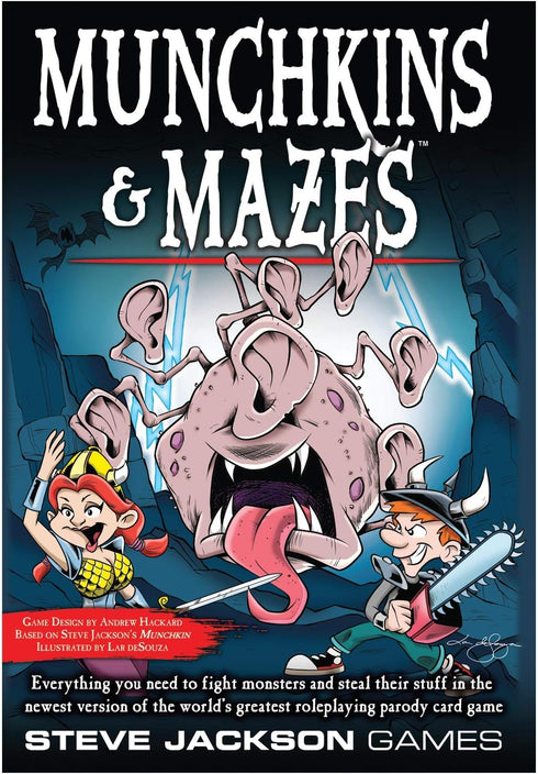 Steve Jackson Games Munchkins & Mazes Card Game | Family Card Game | Game for Adults, Kids, & Family | Fantasy Adventure Roleplaying Game | Ages 1...