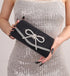 Bow Evening Clutch Women Sparkly Purse for Wedding Glitter Rhinestone Party Prom Purse Dressy Clutch Bags...
