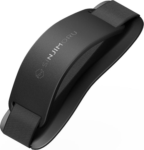 Sinjimoru Silicone Mobile Phone Grip with Stand, Cell Phone Stand for Desk & Secure iPhone Holder Strap for All Smartphone. Sinji Grip Silicone Bl...