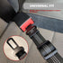 Dog Seat Belt,Retractable Dog Seatbelts Harness for Car,Adjustable Seatbelt Pet Safety Seat Belts with Elastic Bungee Buffer and Restraint Reflect...