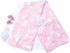 Cudlie Accessories Buttons and Stitches, Baby Girls, Blanket with 2 Headbands Set (Bunny Love)...