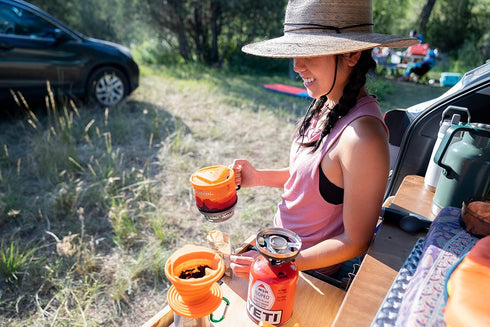 ust Collapsible Flexware Coffee Drip with Strong, Flexible, Compact, BPA Free Design and Lid Seal for Hiking, Backpacking, Camping and Outdoor Sur...