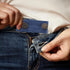 Denim Waist Extender Button for Jeans and Skirt Comfy Metal Buttons 4 Pcs (Blue)...