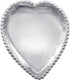 Mariposa Beaded Heart Bowl, Silver...