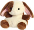 Aurora® Adorable Palm Pals™ Clover Bunny Stuffed Animal - Pocket-Sized Play - Collectable Fun - Brown 5 Inches...