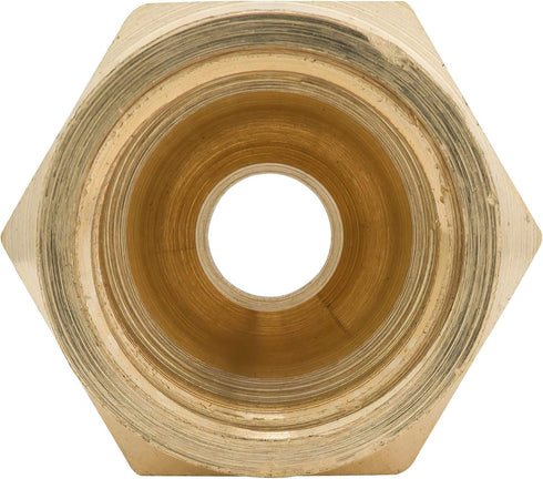4LIFETIMELINES Brass Brake Line Union, 3/16 (M10x1.0 Inverted), 10/bag...