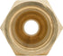 4LIFETIMELINES Brass Brake Line Union, 3/16 (M10x1.0 Inverted), 10/bag...