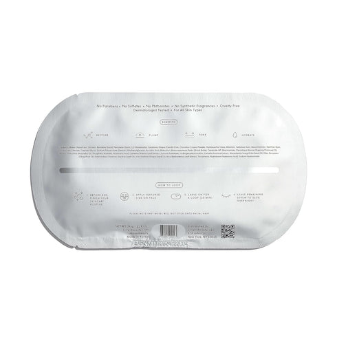 LOOPS DREAM SLEEP - Nighttime Slugging Hydrogel Facial Mask - Leaves Skin Toned, Plump, and Hydrated, and Restored - Layers Skin with Natural Oils...