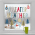 Whaline 85Pcs Winter Bulletin Board Decoration Kit Xmas Tree Snowmen Snowflake Cutouts with Glue Point Christmas Holiday Classroom Bulletin Border...