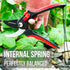 Anvil Pruning Shears for Gardening, Sharp Ergonomic Pruners, Heavy Duty High Carbon Steel Blade Plant Cutting Clippers, Adjustable Soft Handle for...