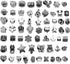 iloveDIYbeads 60pcs Tibetan Silver Big Hole Bead fIts European Bracelets Craft Supplies Charms Pendants for Crafting, Jewelry Findings Making Acce...