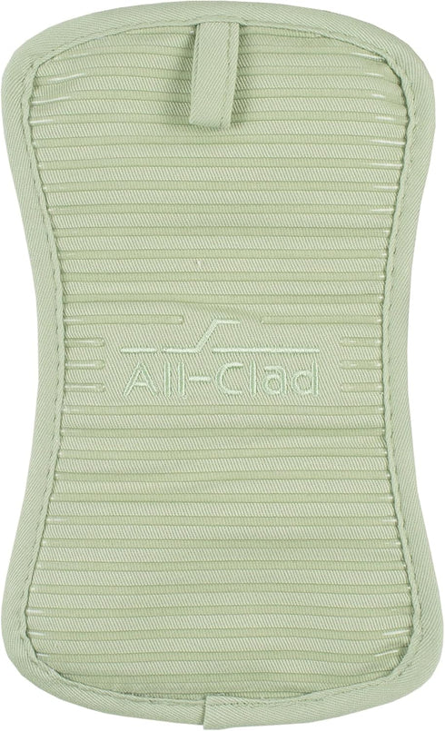 All-Clad Premium Pot Holder & Hot Pad: Heat Resistant to 500 Degrees - 100% Cotton, 10"x6.25" Hot Pad for Kitchen and Barbeque, (1-Pack), Fennel...
