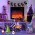 33ft 100 LED Christmas Lights Plug in, 8 Modes Christmas Tree Lights Outdoor Waterproof, Multicolor Christmas Lights for Tree, Patio,Yard...