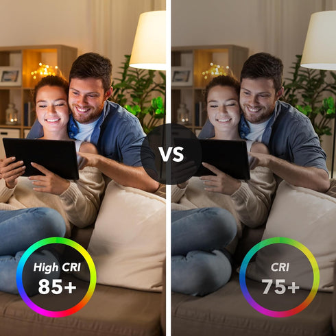 PARTPHONER Matter Smart LED Light Bulb Work with Google Home/Alexa/Apple Home/SmartThings/Siri, A19 E26 800LM Color Changing Light Bulb with Music...
