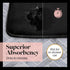 Genteele Memory Foam Bath Mat Non Slip Absorbent Super Cozy Velvet Bathroom Rug Carpet (17 inches X 24 inches, Black)...