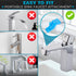 3Pcs Sink Extender for Toddlers - Sink Faucet Extender for Toddlers Bath Faucet Cover for Kids Faucet Extender for Sink Bath - Toddler Sink Extend...