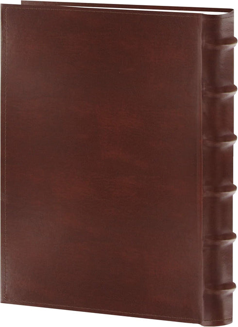 Pioneer Photo Albums Sewn Bonded Leather Bookbound 300 Pkt 4x6 Bi-Directional Photo Album, Brown, ( Pack of 1)...