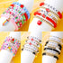 36 Pcs Back to School Teacher Appreciation Gifts Heishi Bracelets Bulk for Women Stackable Preppy Bracelets Teach Love Inspire Thank You Gifts for...