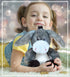 DolliBu Plush Donkey Stuffed Animal - Soft Plush Huggable Grey Donkey Toy, Adorable Floppy Donkey Stuffed Toy, Donkey Gifts for Donkey Lovers for ...