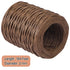ZOENHOU 2 Rolls 2mm 328 Ft Brown Floral Wire, Vine Wire Floral Bind Rustic Style Craft Wire Waterproof Paper Wrapped Rope for Flower Crowns, Artif...