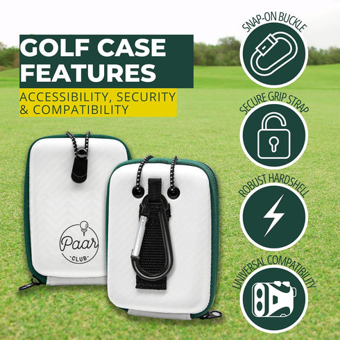 Golf Rangefinder Case | Universal Hardshell Case Compatible with Bushnell/Callaway & Most Rangefinder | Protect & Carry Your Golf Laser Rangefinde...