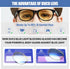 DUCO Blue Light Glasses for Kids Boys Girls Blue Ray Blocking Glasses Cute Computer Gaming TV Glasses for Children K015...