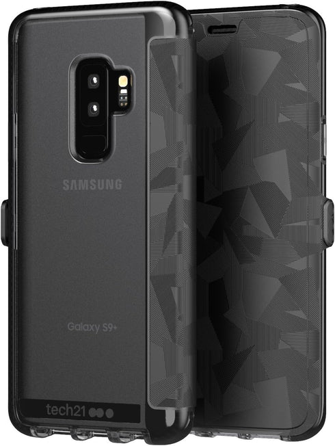 tech21 T21-5842 Evo Wallet Protective Case for Samgsung Galaxy S9+ Black...