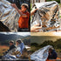 Survival Blanket Emergency Mylar Thermal Blankets, Portable space blankets survival camping emergency blankets. suitability for camping, Bug Out B...