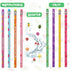 Leinuosen 60 Pcs Scented Pencils for Kids Inspirational H Pencils with Erasers Cylinder Colorful Fun Wood Pencils Motivational Graphite Pencils wi...