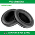 Professional Replacement Earpads Cushions Compatible with Srhythm Version NC25 NC35 Headphone Ear Pads with Softer Protein Leather/Memory Foam......